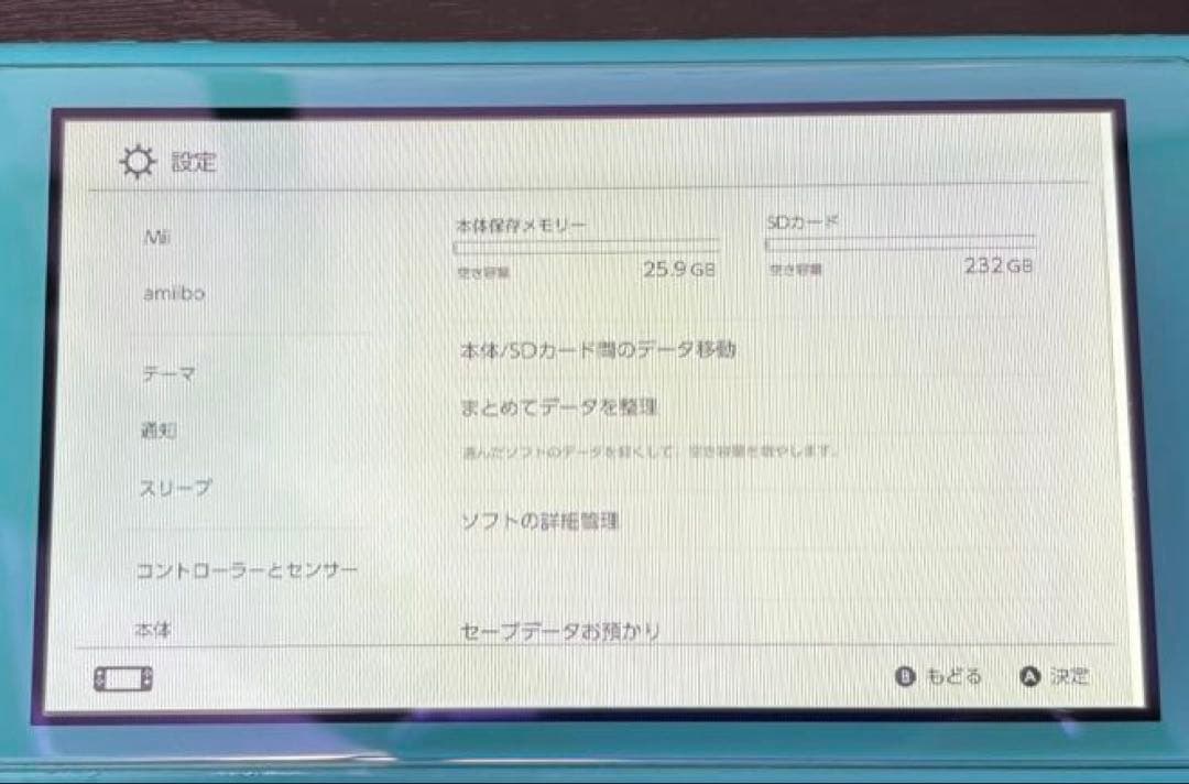 【ジャンク】 スイッチ ライト switch lite ターコイズ