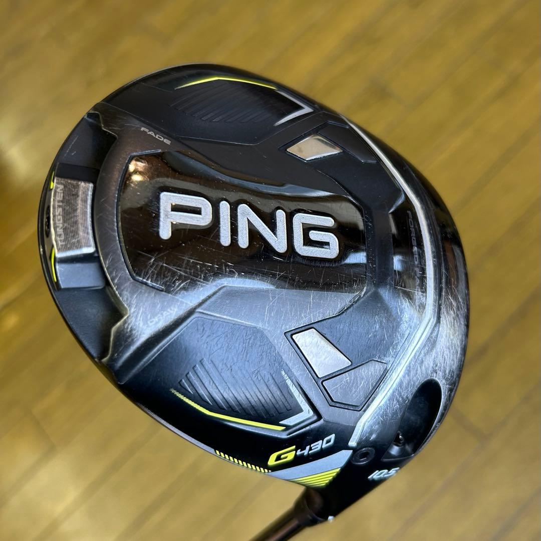 PING G430 MAX 10.5° ドライバーヘッドのみ 純正ヘッドカバー