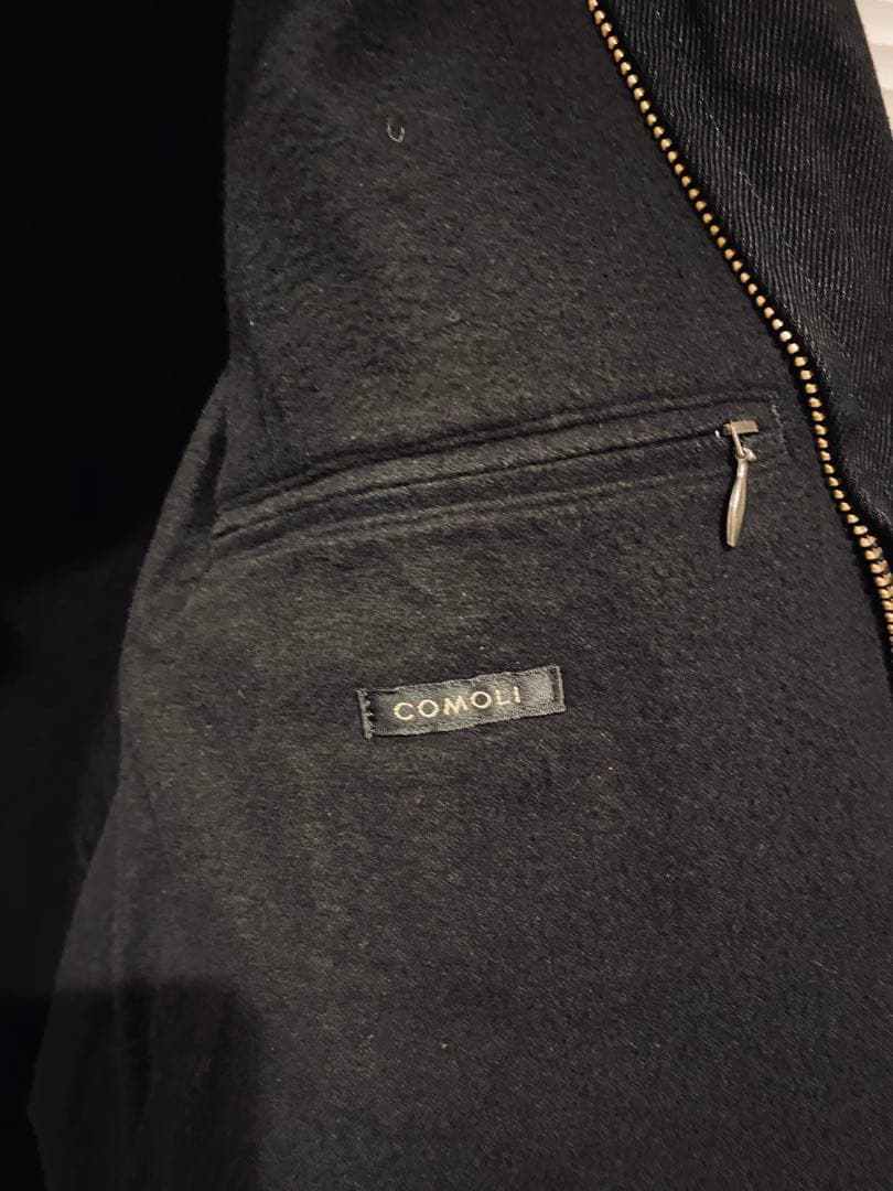 26SS comoli デニムジップショートジャケット 3