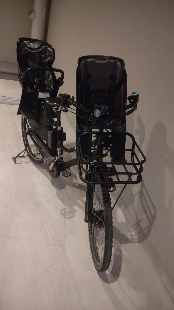 HYDEE-Ⅱ　両輪駆動　ブリヂストン　電動自転車　ベルトドライブ　子乗せ付き