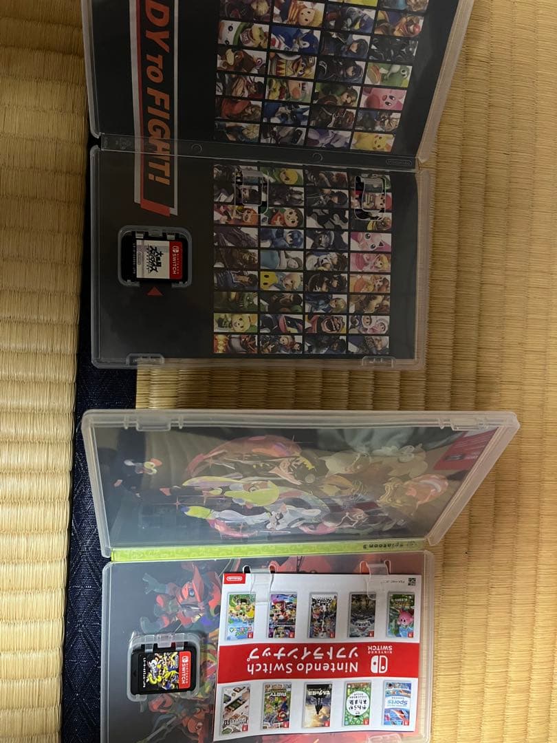 任天堂Switch スマッシュブラザーズ　スプラトゥーン　ソフトまとめ売り