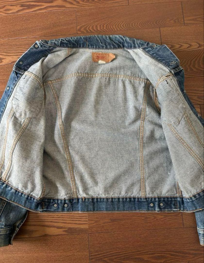 70s Levi's デニムジャケット　usa製　ヴィンテージ　4th