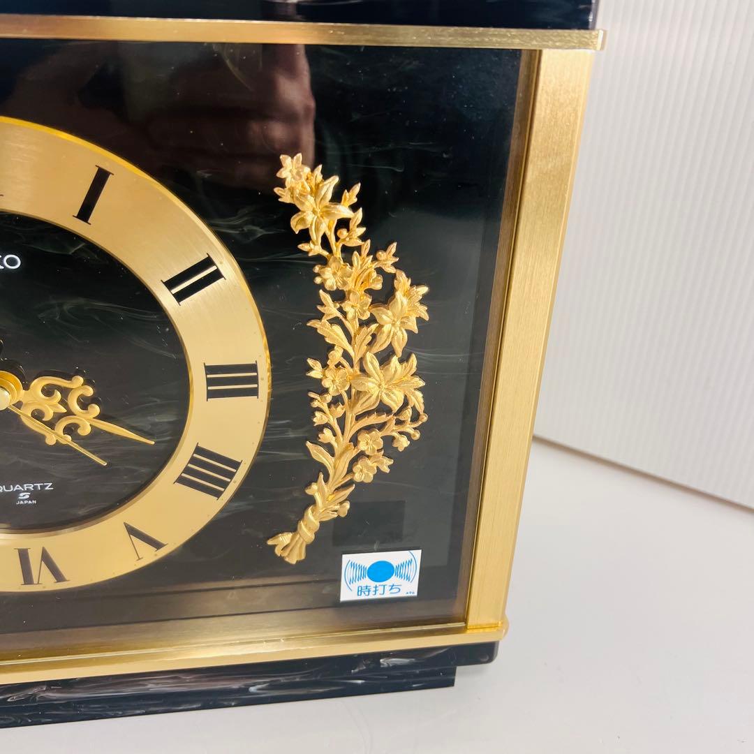 幻の逸品 最高級 SEIKO 大理石調 時打ち 金色 未使用品 5.8kg