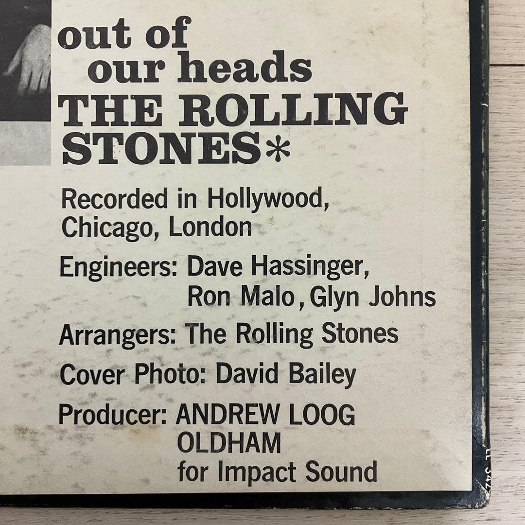 ローリングストーンズ　Out of Our Heads モノラルUS盤レコード