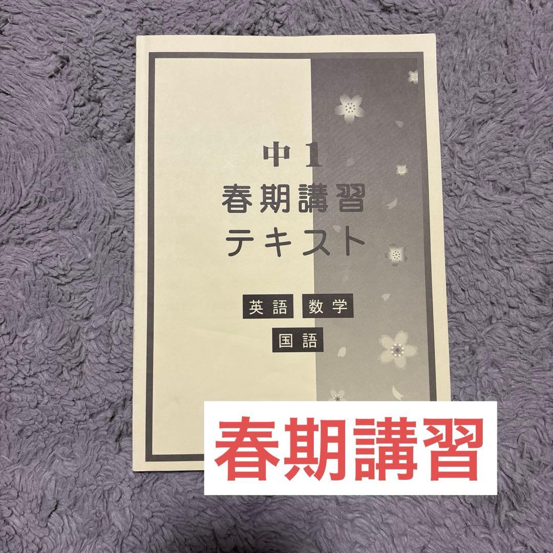 馬渕教室 テキスト まとめ売り 中１ 国語 英語 数学 理科 社会 公開テスト