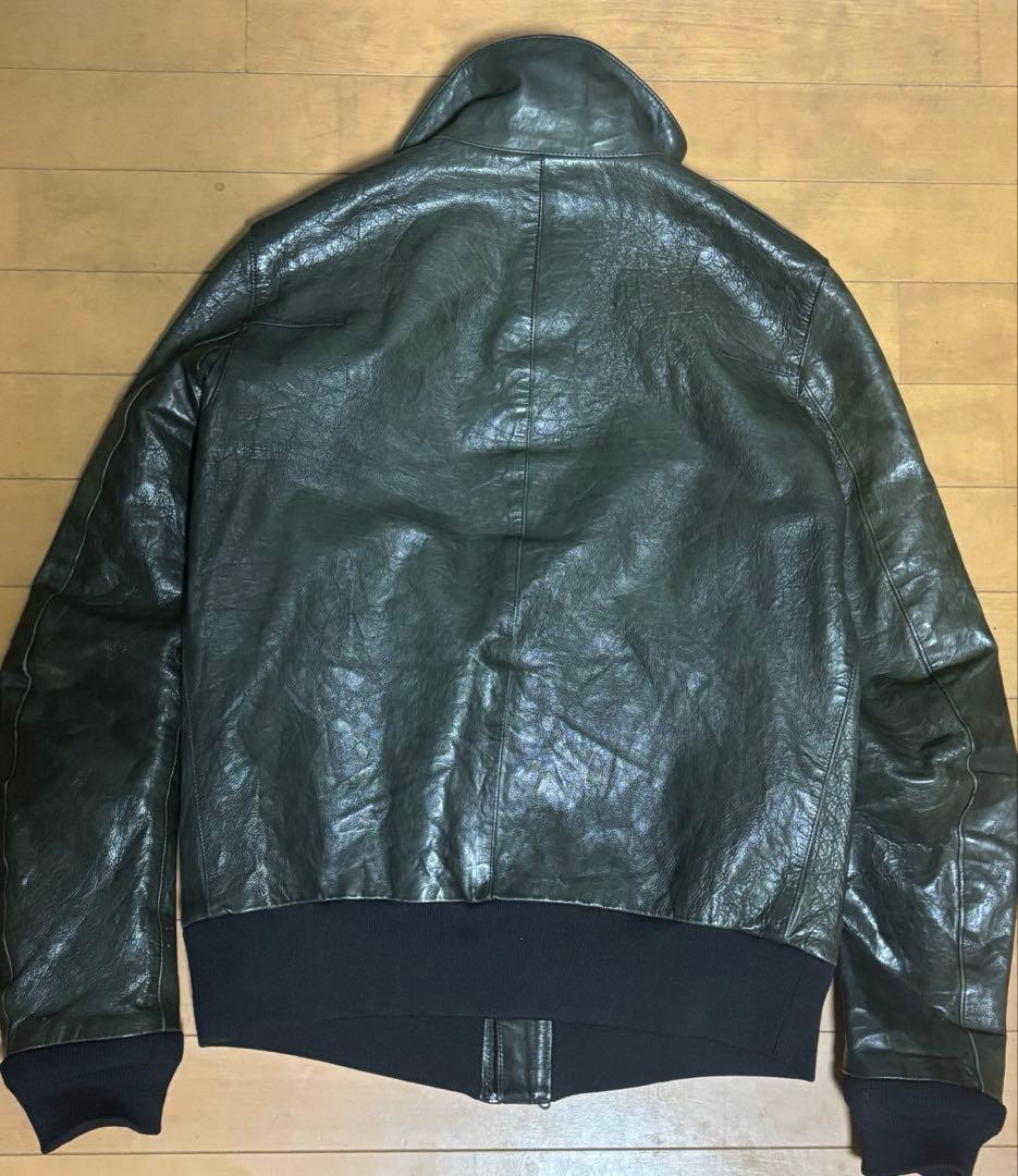 attachment レザージャケット a2 カーフレザー
