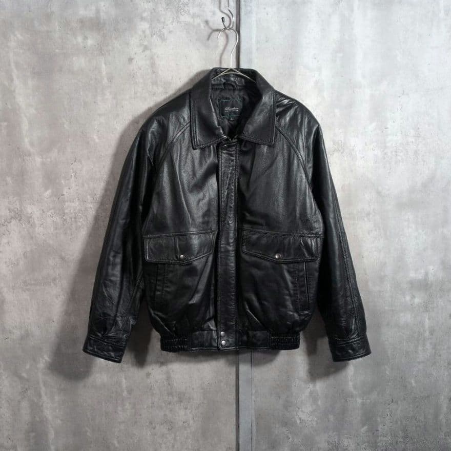 【90s_vintage】A-2 LambLeatherFlightJacket