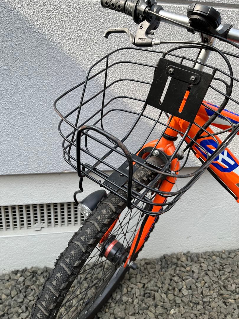 直接引き取り【24型あさひオリジナル】S3 DRIDEキッズ自転車オレンジ