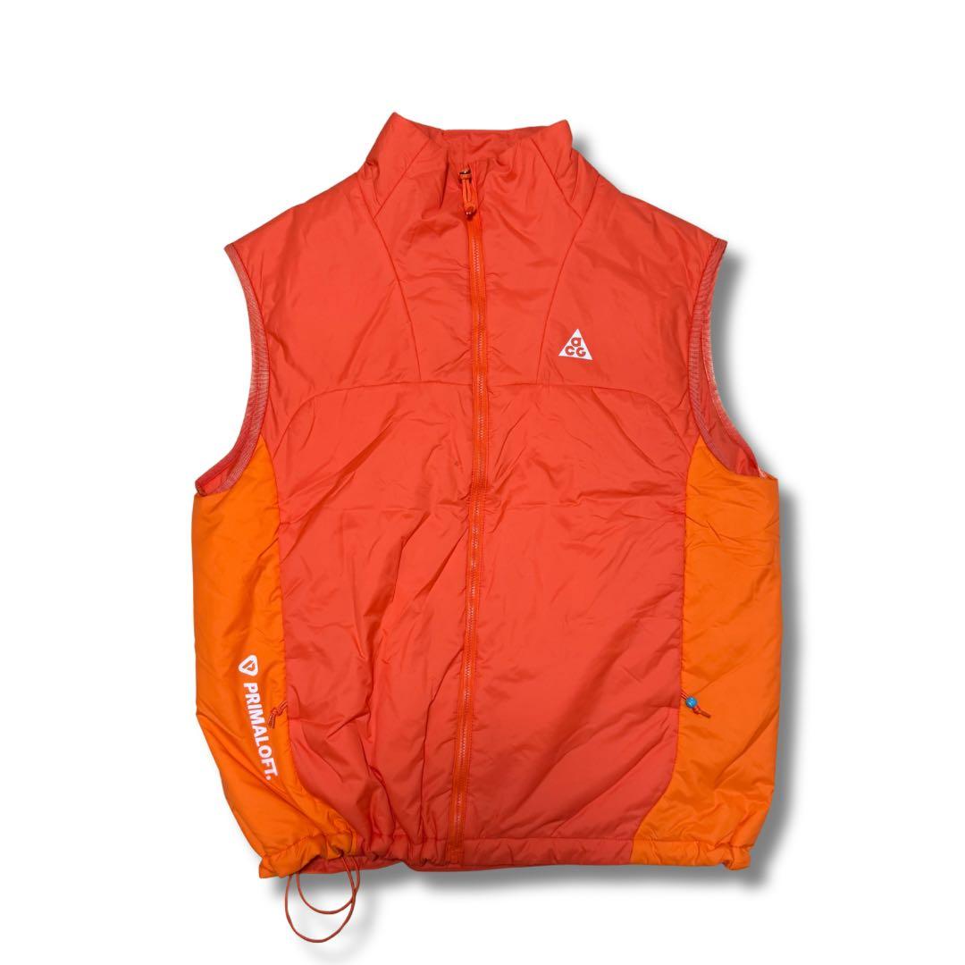 NIKE ACG PRIMALOFT 中綿ベスト オレンジ XL