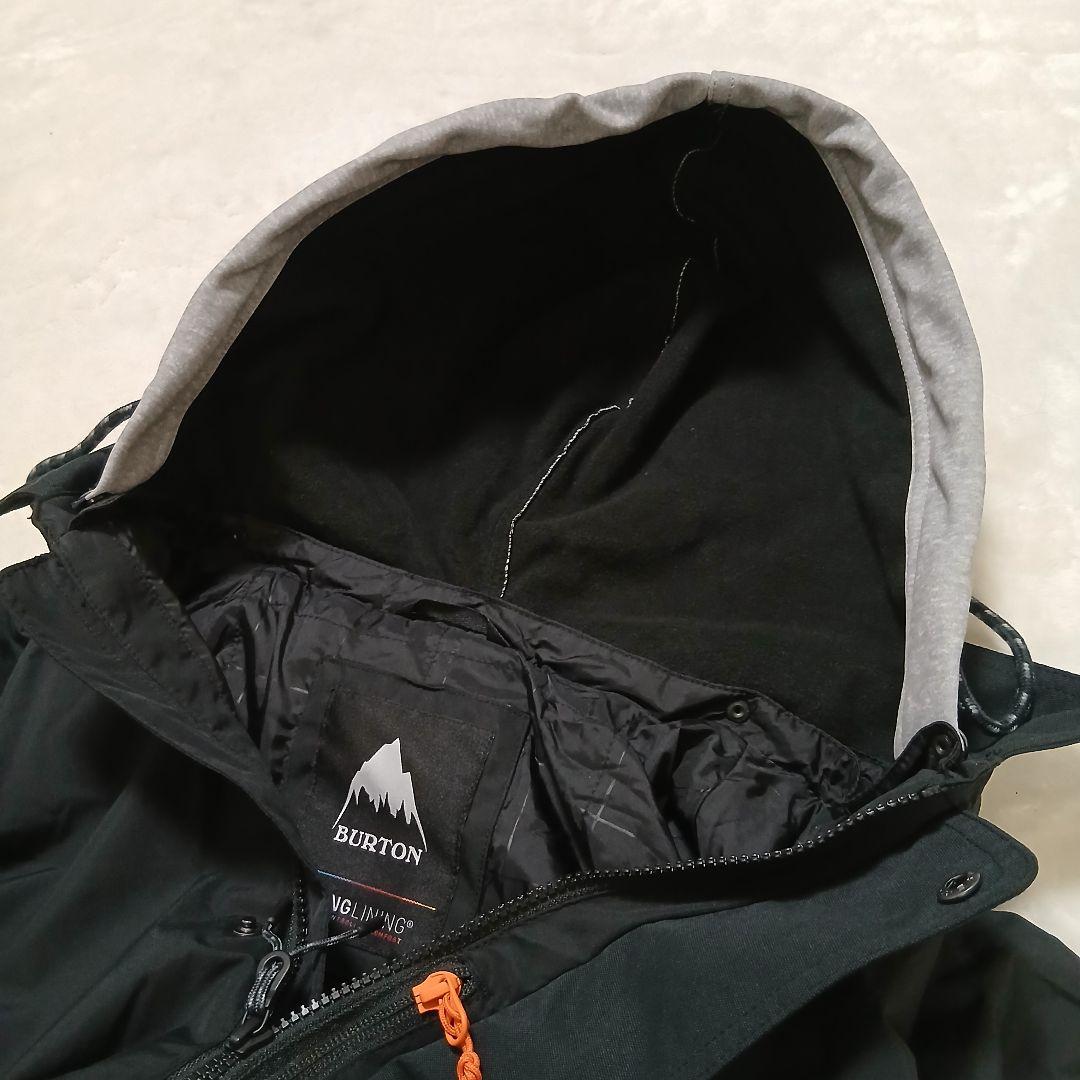 【極美品】BURTON サーモライト フードライナースノボジャケット ラバーロゴ