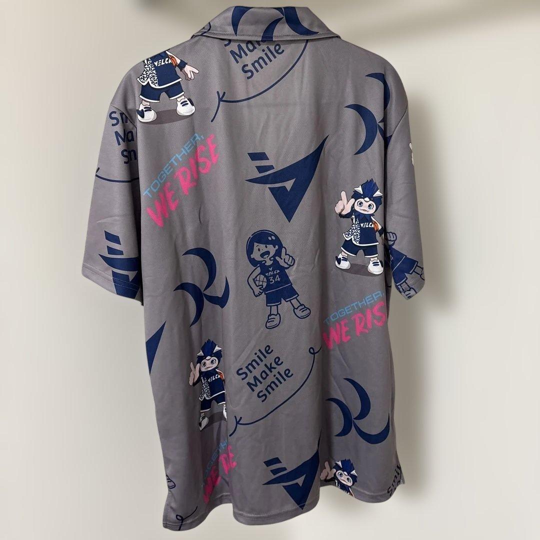 【新品】長崎ヴェルカ 非売品 LUCA柄アロハシャツ Ｌサイズ