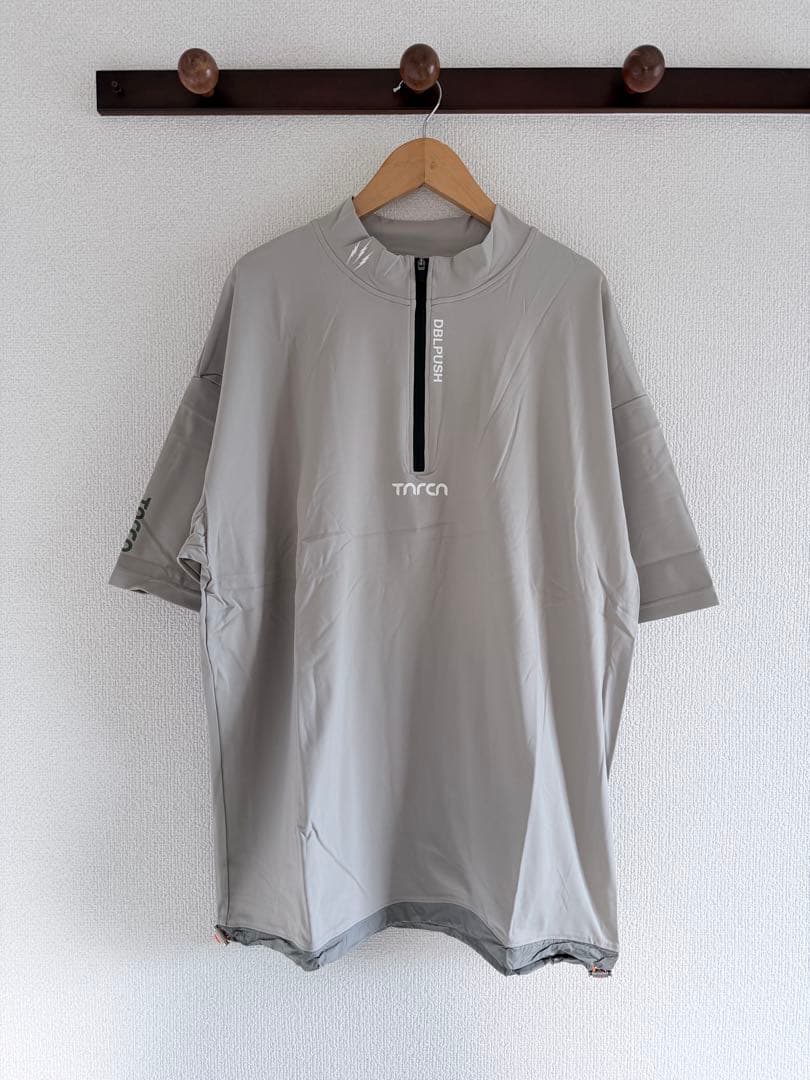 新作　RUFFLOG TNRCN HALF-ZIP TEE ラフロッグ　未使用