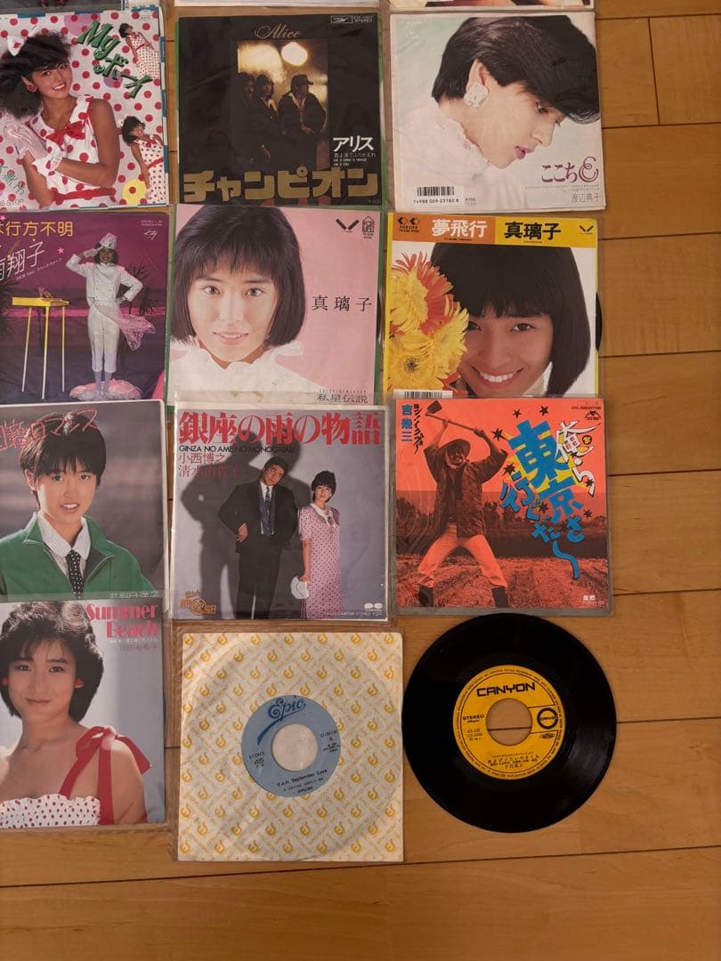 レコード昭和アイドル LP16 シングル24 セット売り