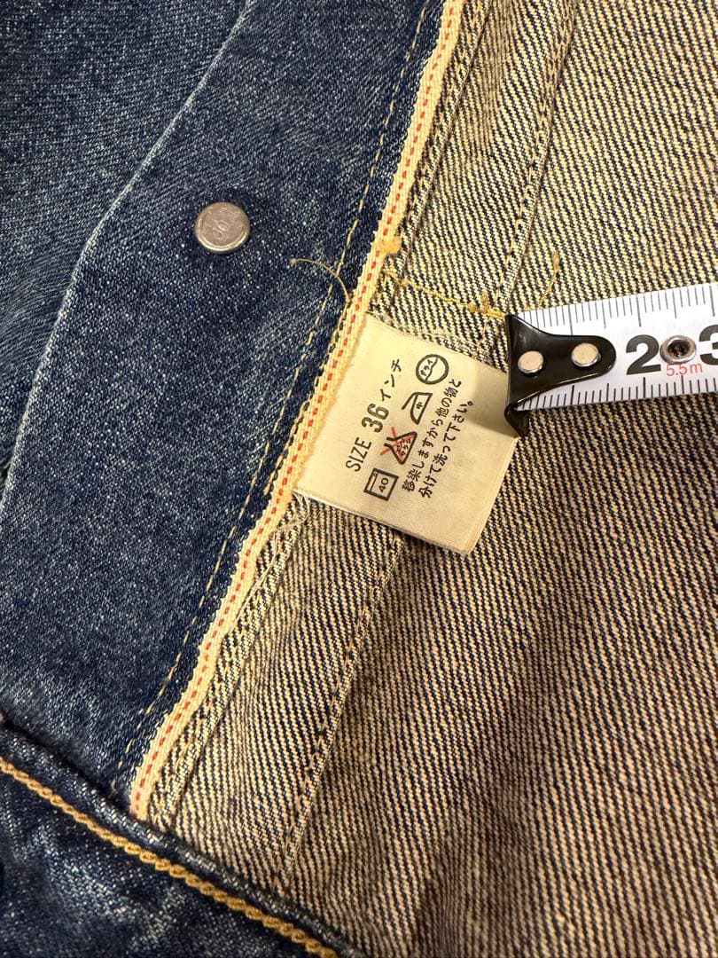 【95年製】リーバイス 71506XX 1st 復刻 36 日本製 ビッグE