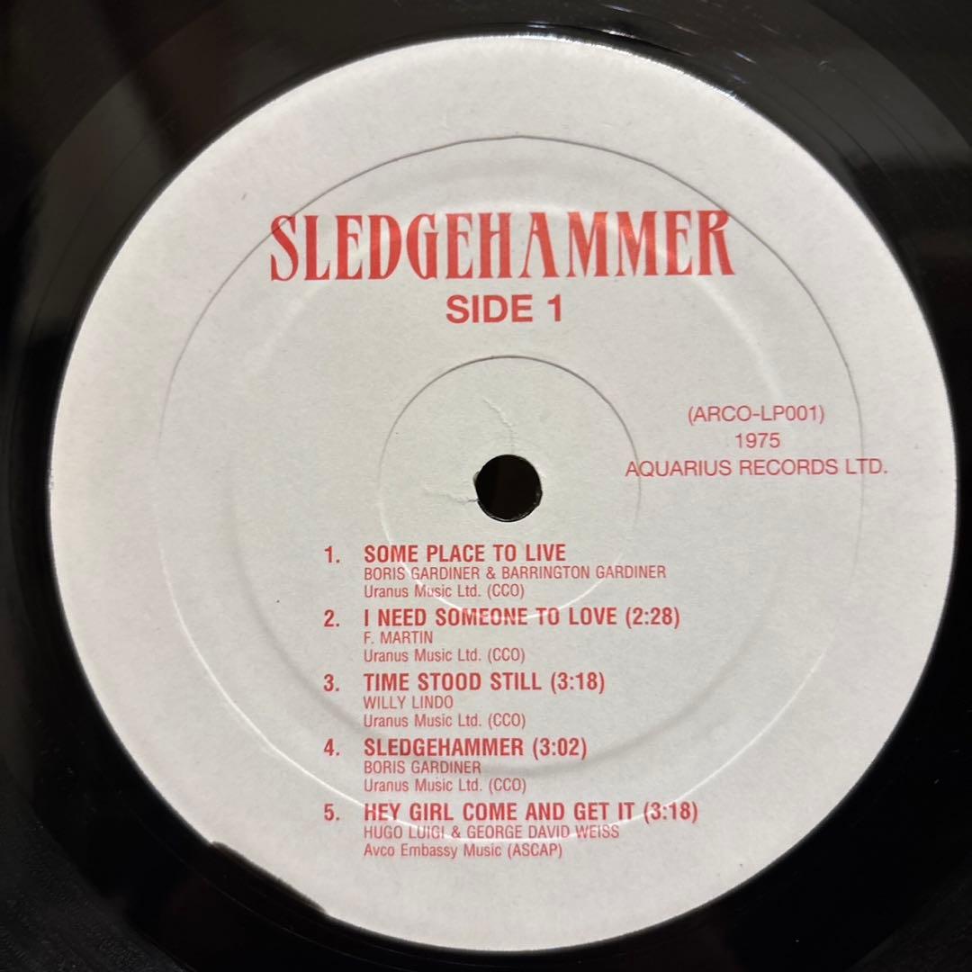 洋楽 Boris Gardiner Happening Sledgehammer