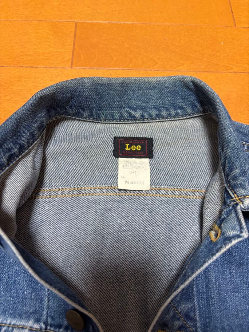 Lee デニムジャケット M 復刻 ビンテージ 赤タグ 101-Jタイプ