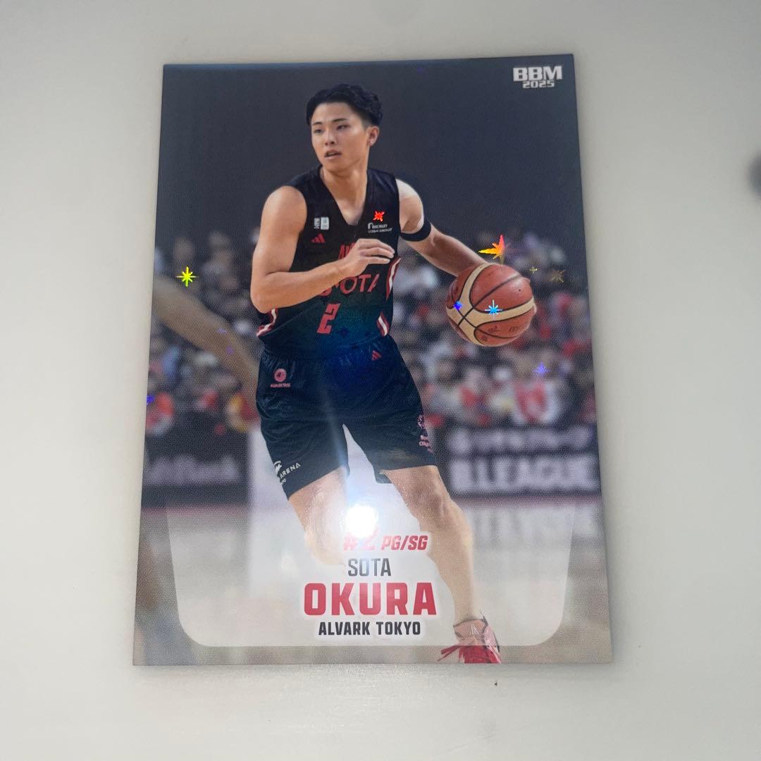大倉颯太 BBM アルバルク東京 千葉ジェッツ 直筆サイン
