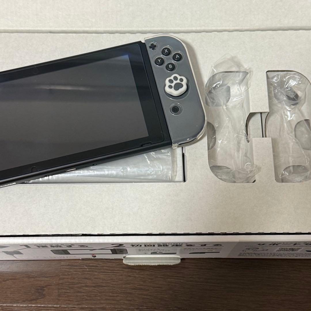 Nintendo Switch 本体　バッテリー強化版 グレー付属品完備