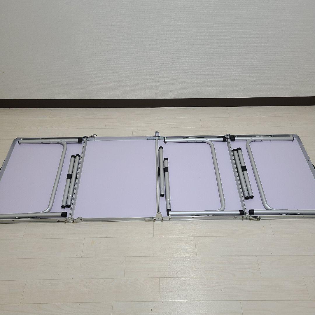 折りたたみロングテーブル 2台セット180×60cm キャンプ アウトドア