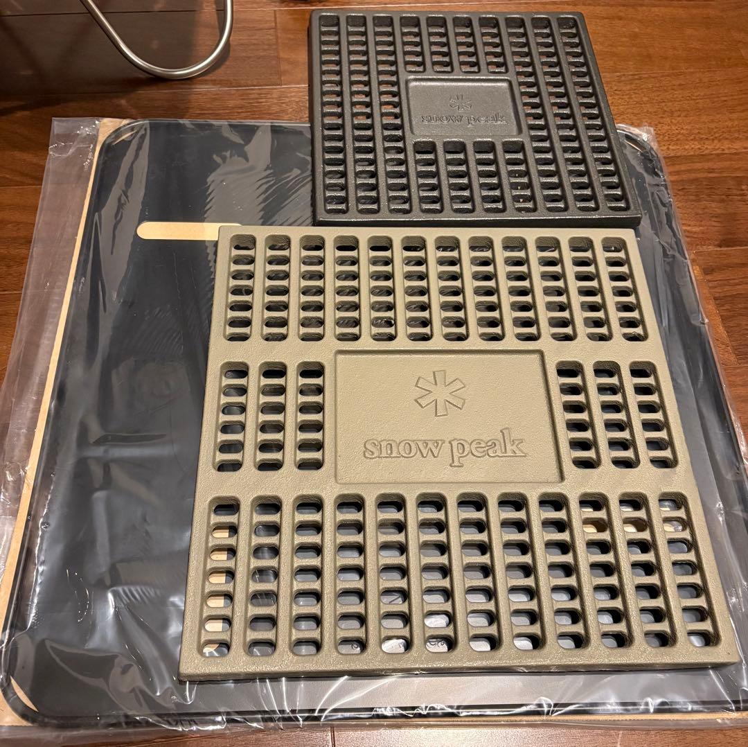 最終値下げ　スノーピーク 焚き火台L 10点フルセット‼️ フローガＬ付き✨