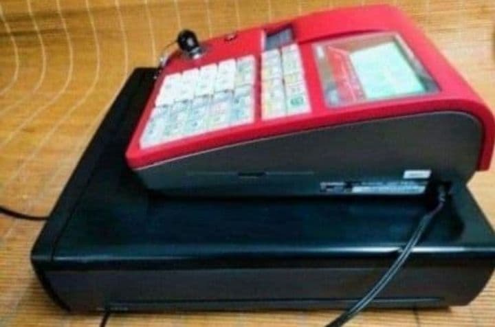 カシオレジスター　TE-400　フル設定無料　美品PC連携売上管理　010226