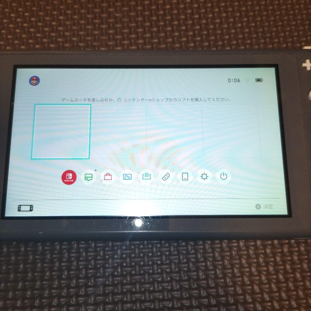 Nintendo Switch Lite グレー　ジャンク