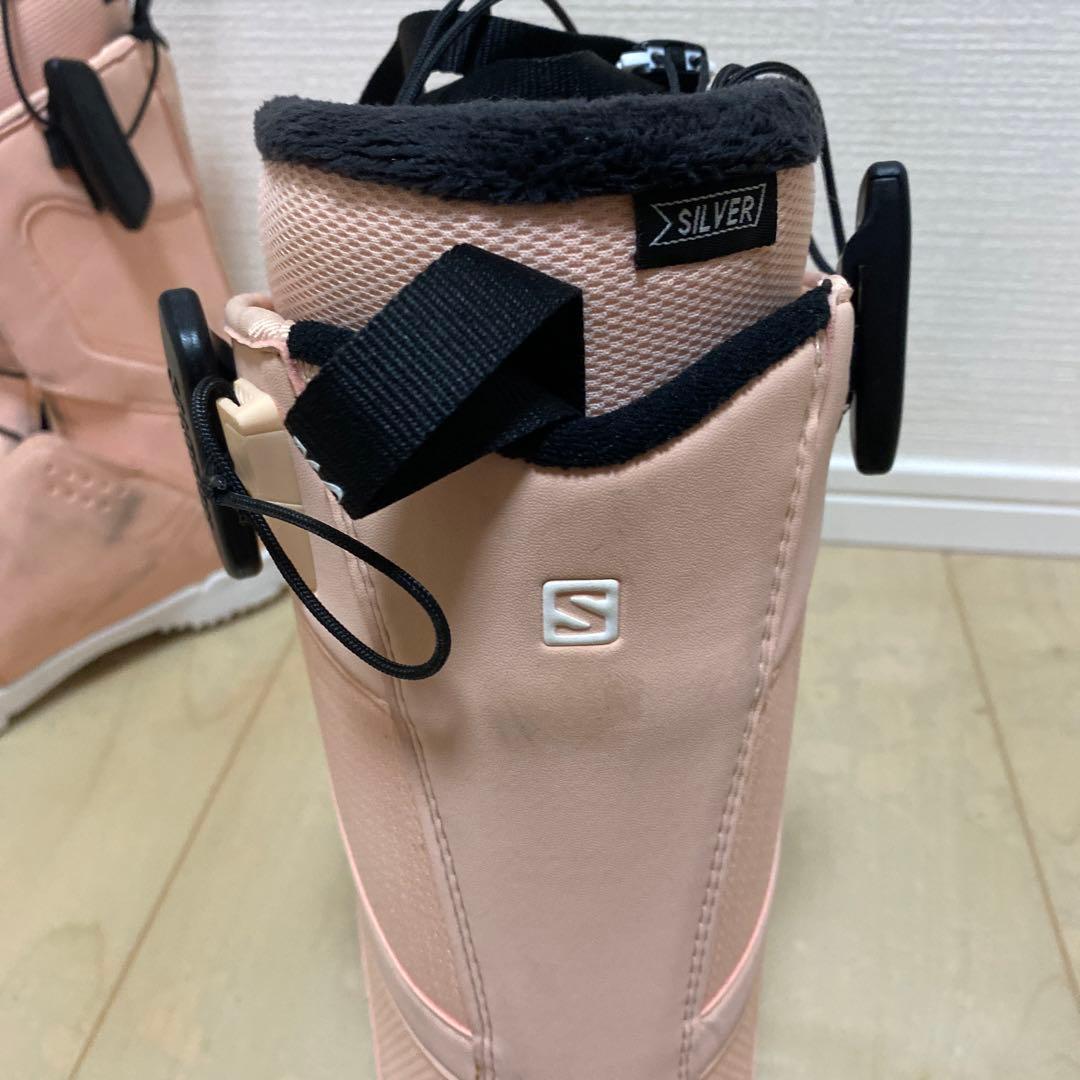【即日発送_送料無料】SALOMON スノボブーツ PEARL 24.5cm