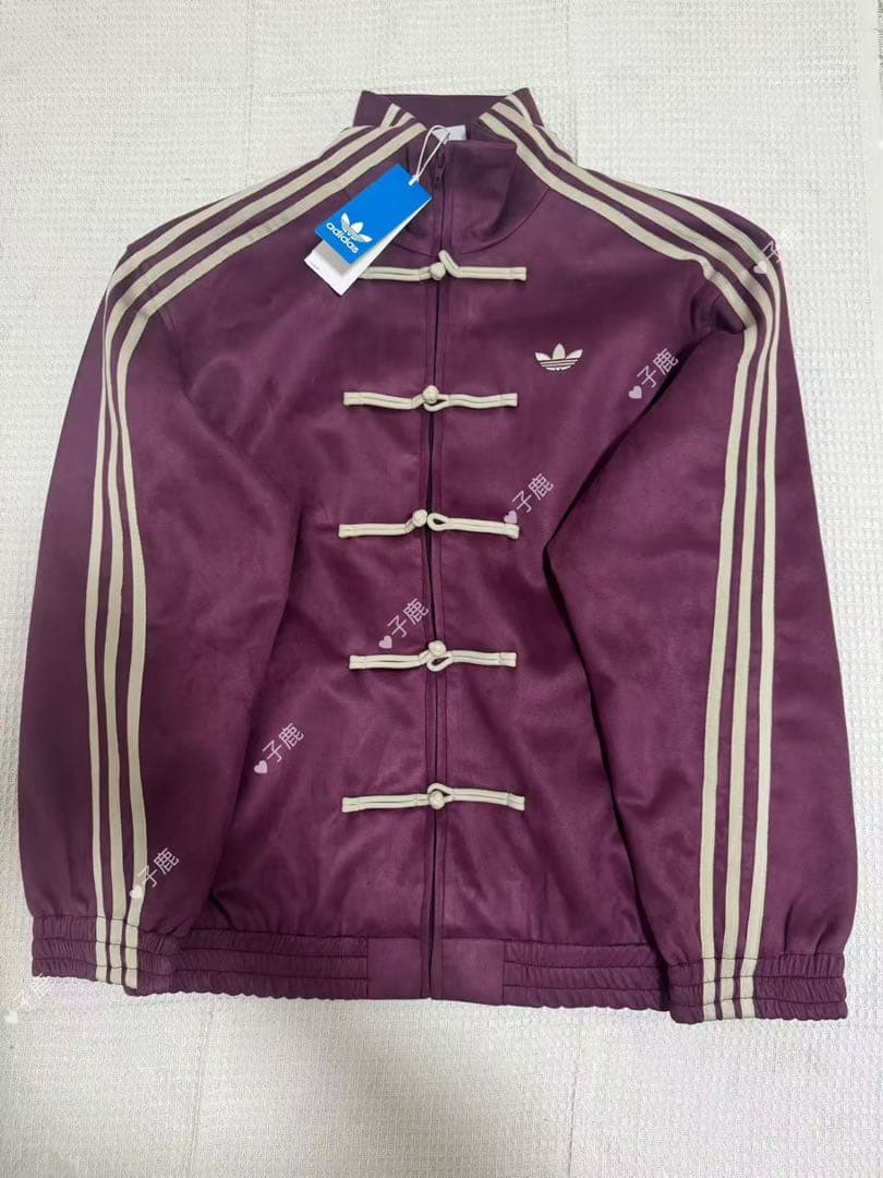 adidasアディダス 中国限定 蛇年トラックジャケット むらさき M~