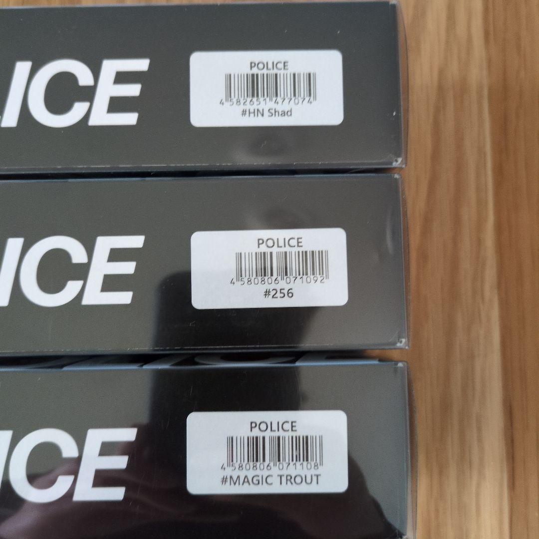 DRT POLICE　ポリス 3色セット 新品
