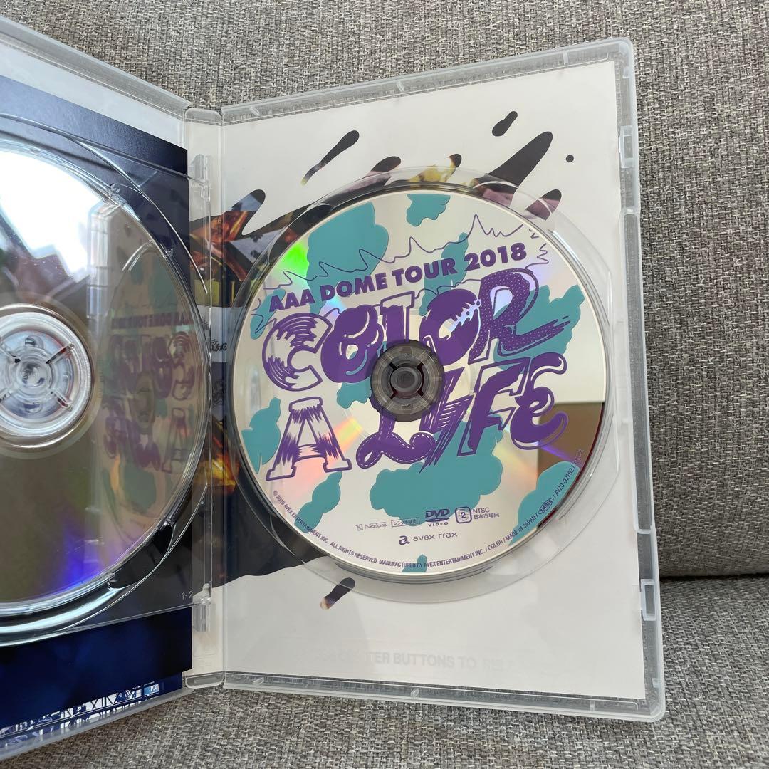 AAA/AAA DOME TOUR 2018 COLOR A LIFE〈初回生…
