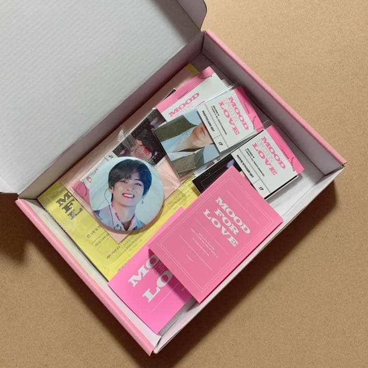 BTS V テテ ヌナビ MOOD FOR LOVE マスター