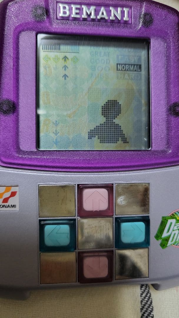 コナミ　ビーマニポケット　ダンスダンスレボリューション　フィンガーステップ