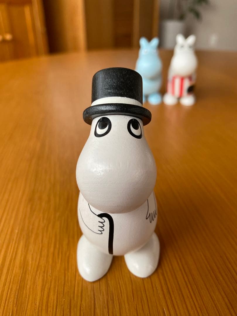 ムーミン 木製フィギュア 人形 北欧 レア フィンランド製