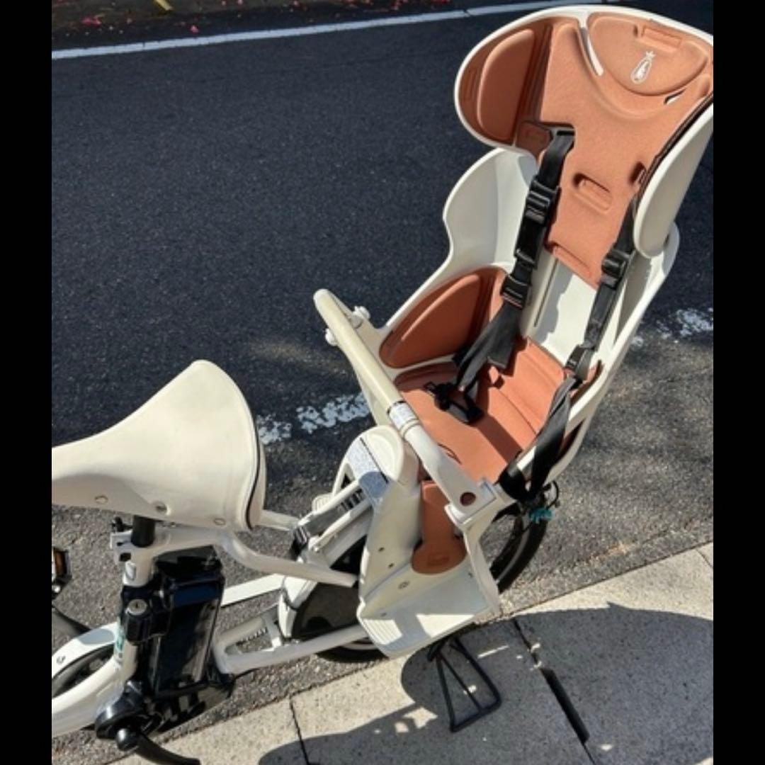 bikke ビッケ　子乗せ　電動自転車　電動アシスト自転車　ホワイト