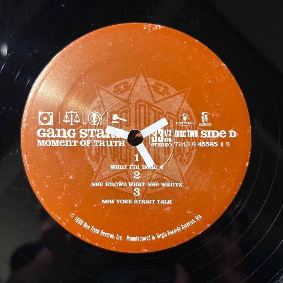 Gang Starr / Moment Of Truth US正規3LP