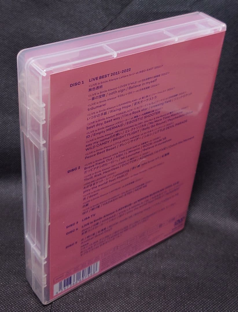 【新品未視聴】LiSA LiVE is Smile Always DVD