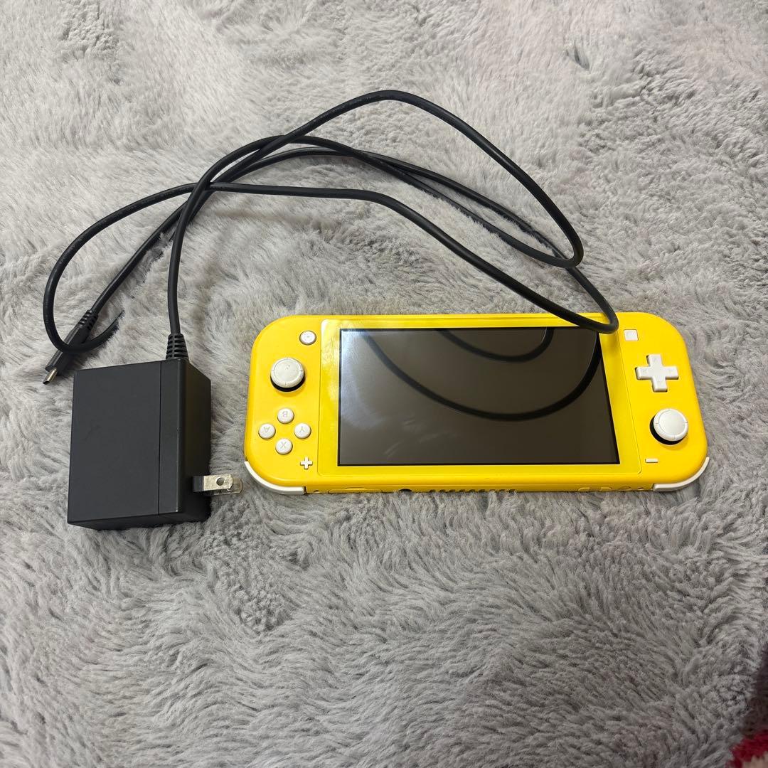 動作確認済み】NintendoSwitchLite イエロー 本体充電器付き