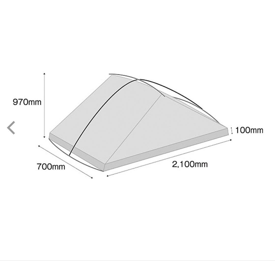 テンマクデザイン　モノポールインナーテント　メッシュ　美品　箱入り