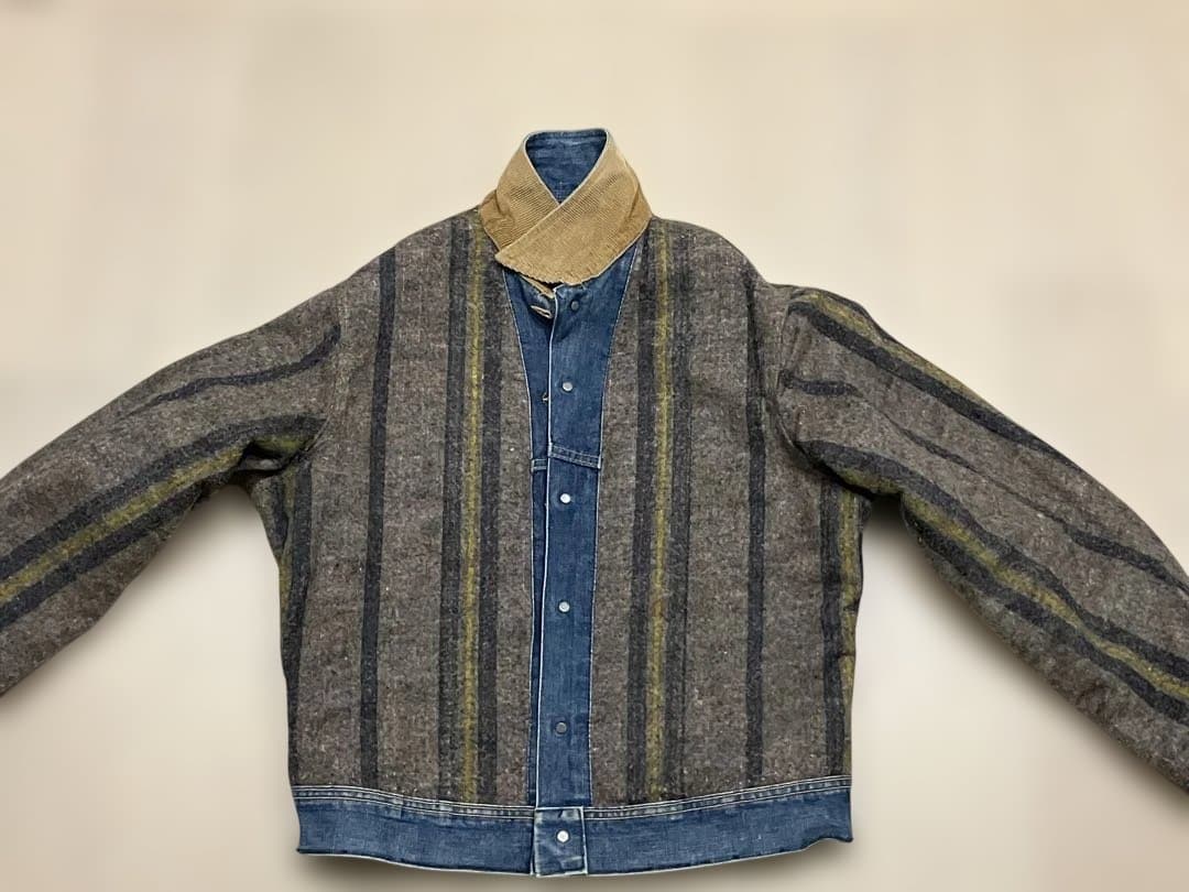 Lee ストームライダー　70s 縦縞　超美品　40相当